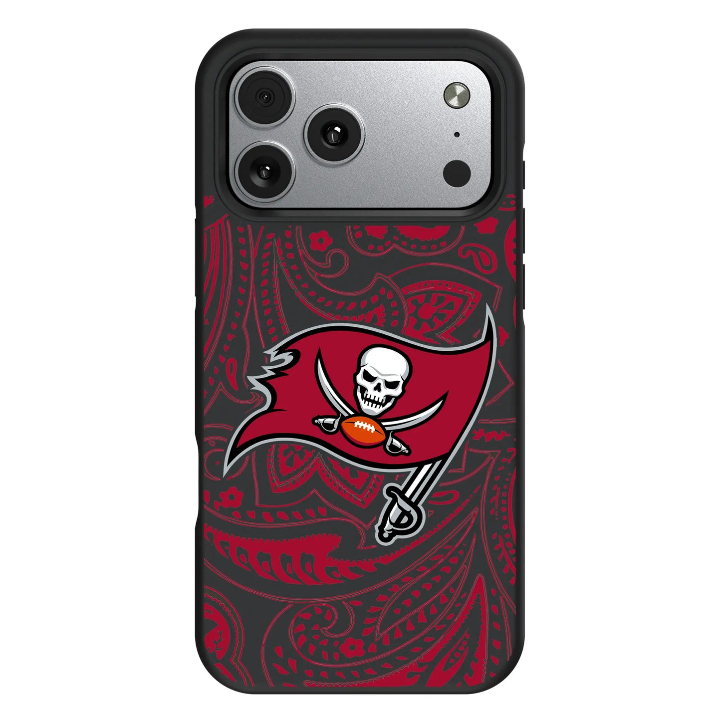 Tampa Bay Buccaneers Paisley Bump Phone Case for Apple iPhone