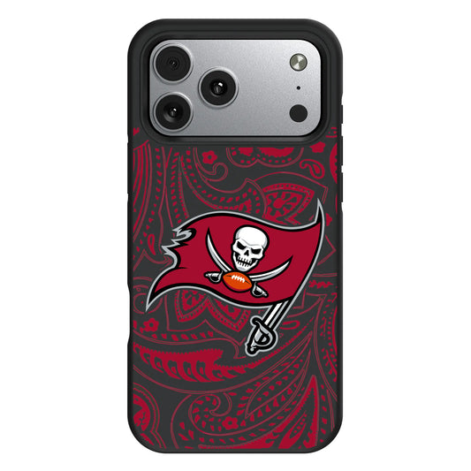 Tampa Bay Buccaneers Paisley Bump Phone Case for Apple iPhone