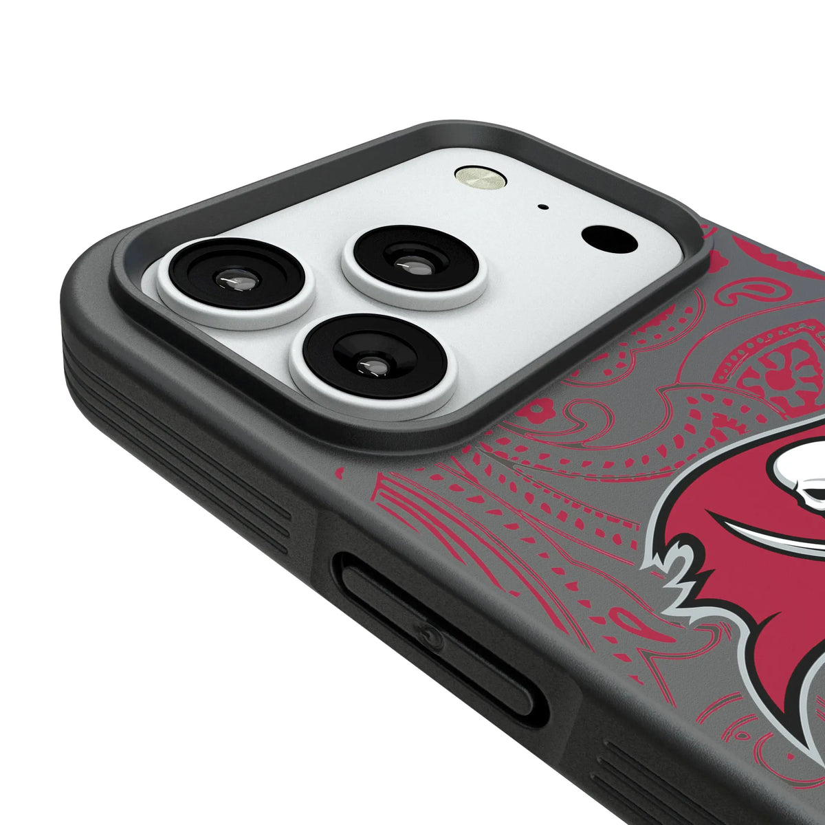 Tampa Bay Buccaneers Paisley Bump Phone Case for Apple iPhone