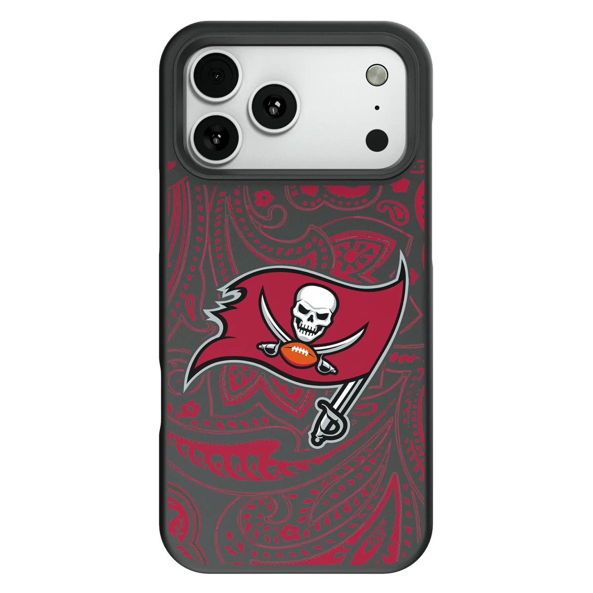 Tampa Bay Buccaneers Paisley Bump Phone Case for Apple iPhone
