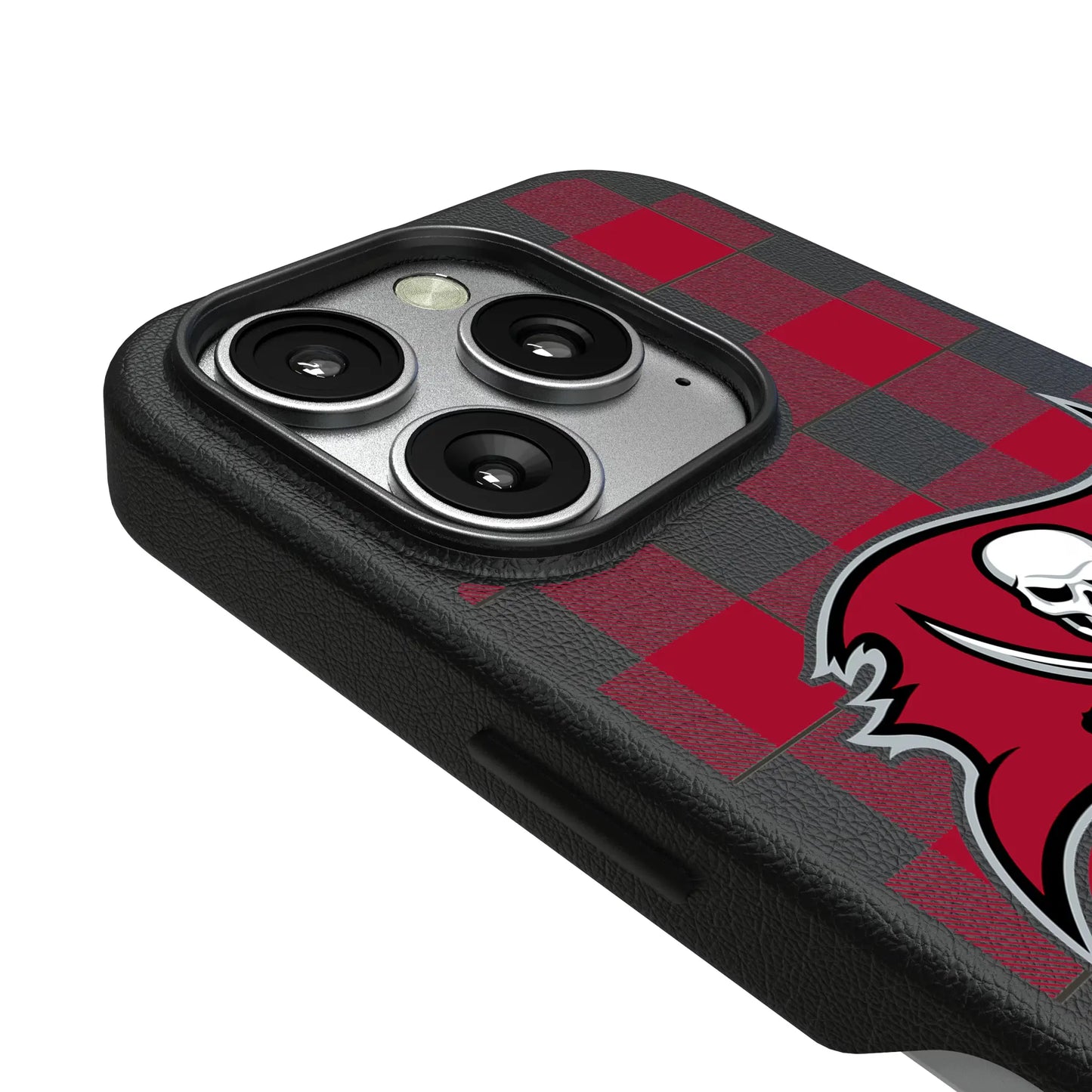 Tampa Bay Buccaneers Plaid MagSafe Compatible Phone Case for Apple iPhone