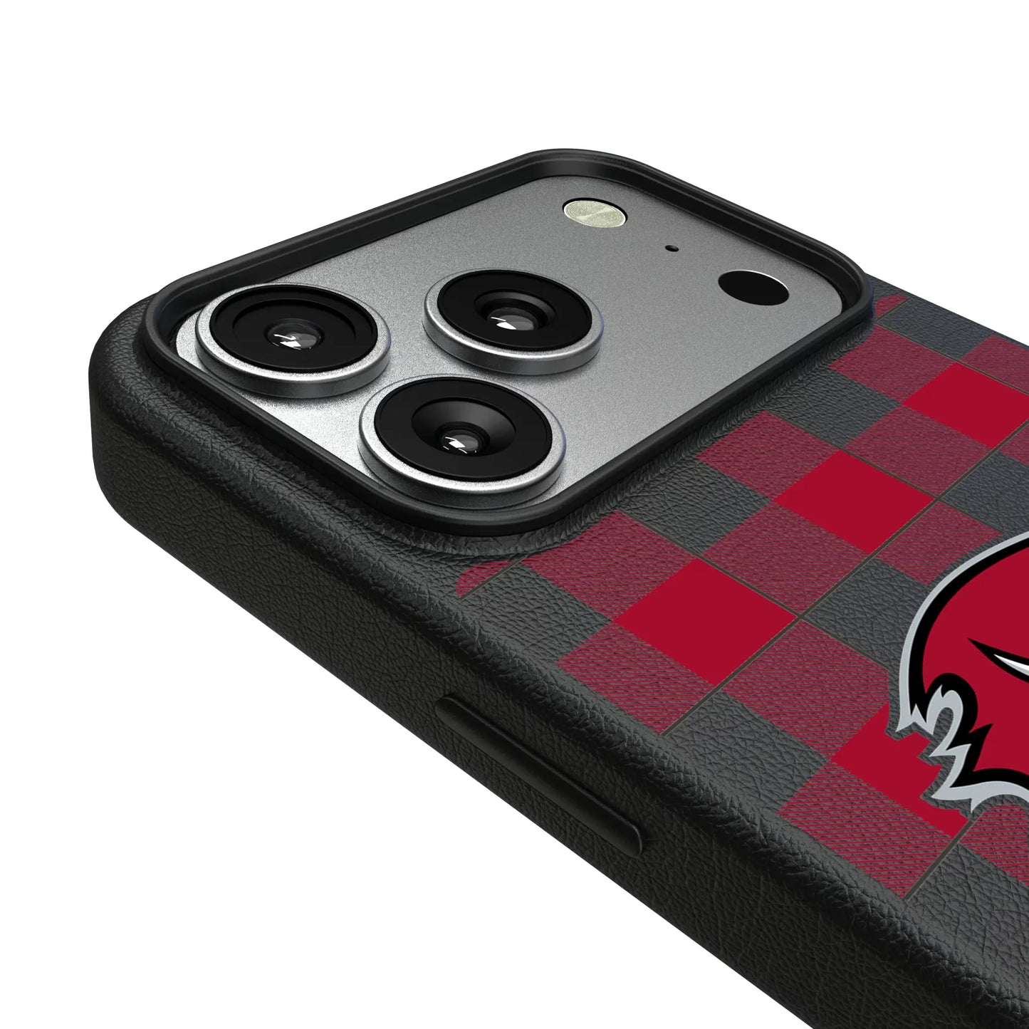 Tampa Bay Buccaneers Plaid MagSafe Compatible Phone Case for Apple iPhone