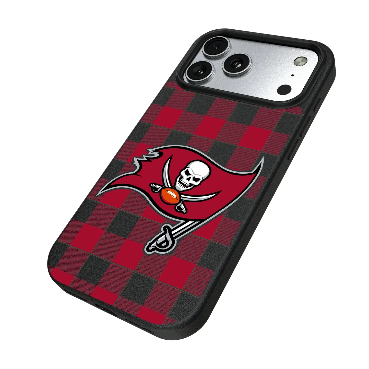 Tampa Bay Buccaneers Plaid MagSafe Compatible Phone Case for Apple iPhone