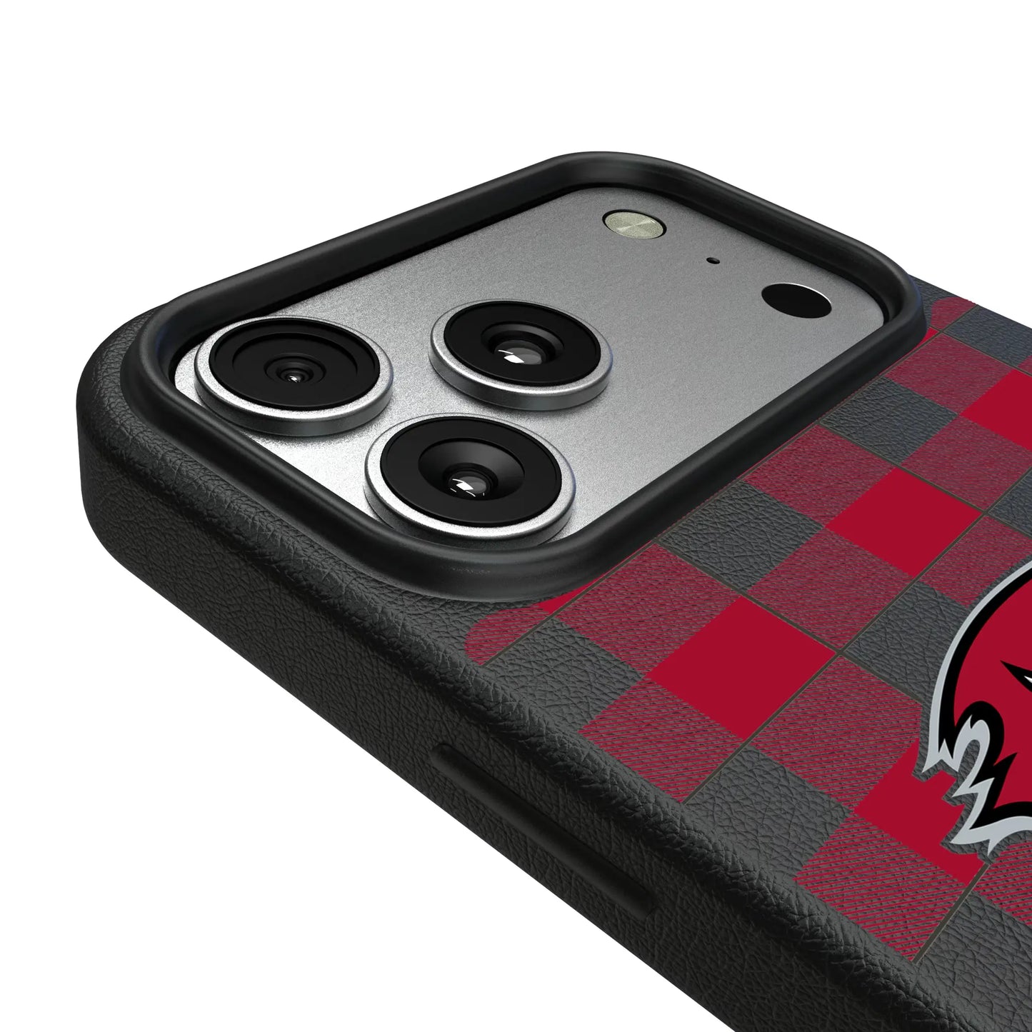 Tampa Bay Buccaneers Plaid MagSafe Compatible Phone Case for Apple iPhone