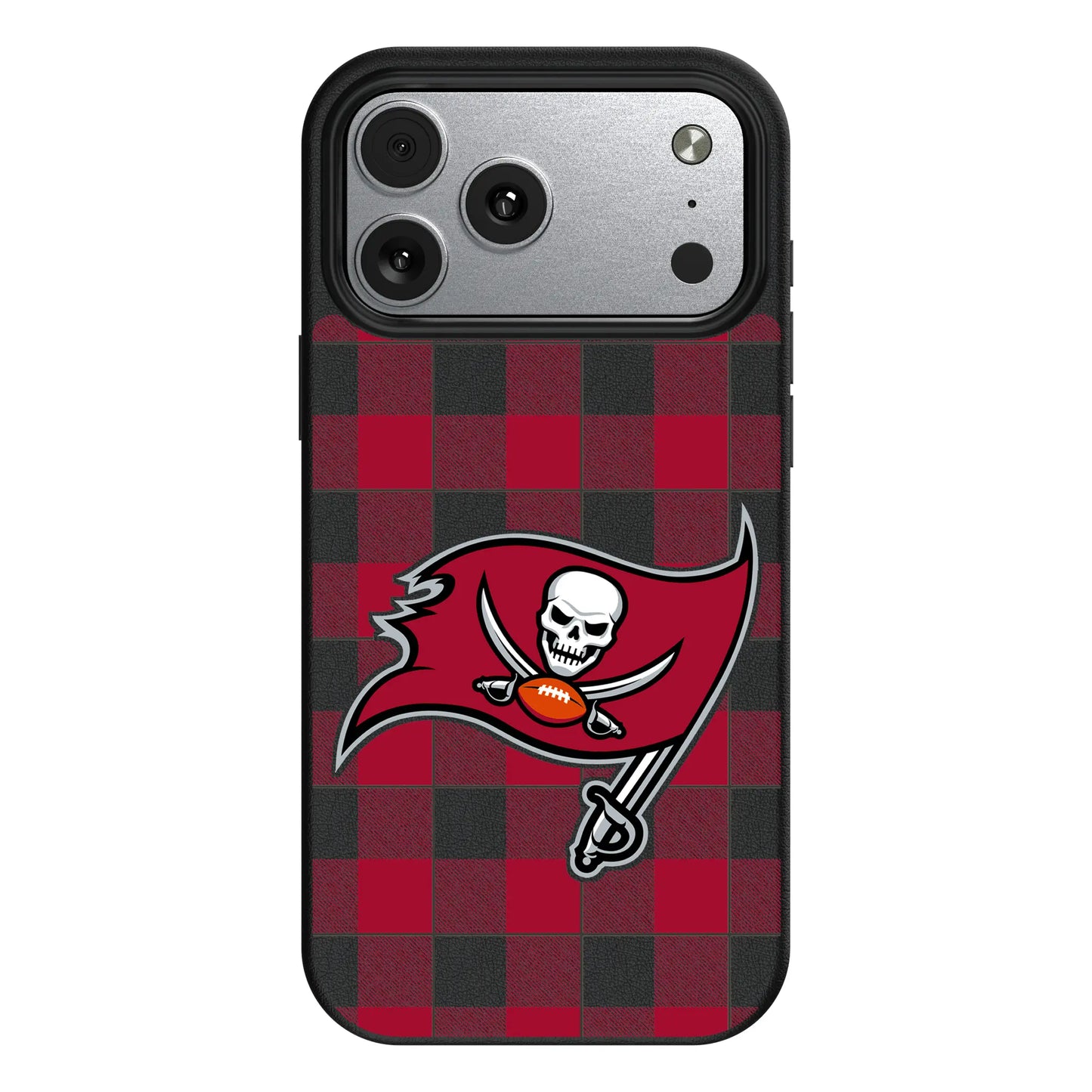 Tampa Bay Buccaneers Plaid MagSafe Compatible Phone Case for Apple iPhone