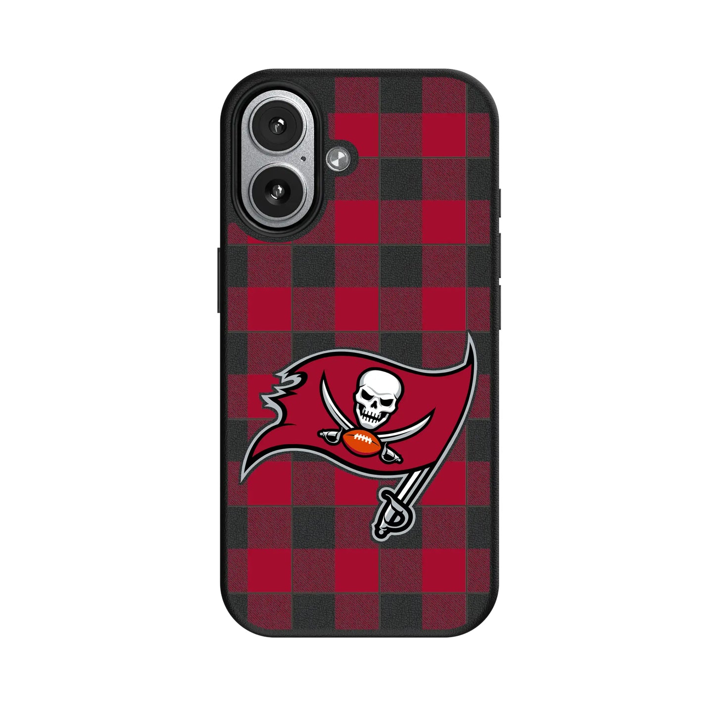 Tampa Bay Buccaneers Plaid MagSafe Compatible Phone Case for Apple iPhone