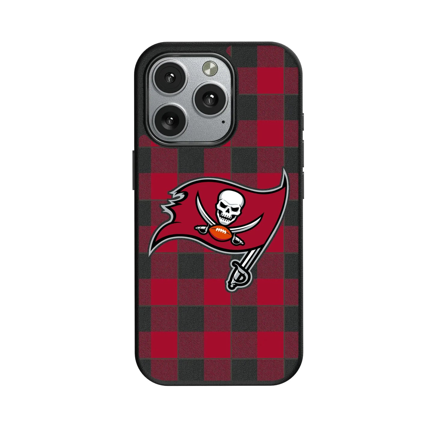 Tampa Bay Buccaneers Plaid MagSafe Compatible Phone Case for Apple iPhone