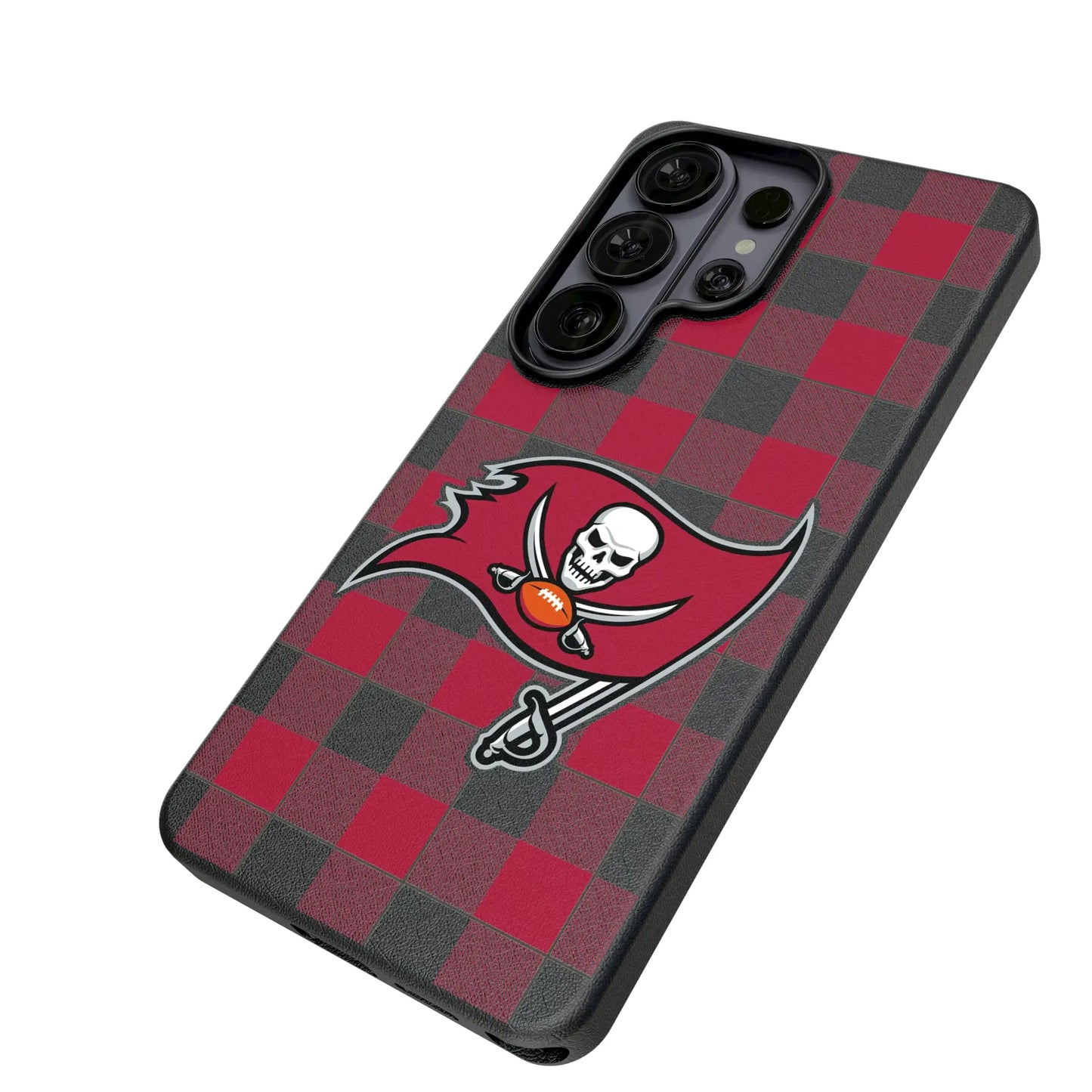 Tampa Bay Buccaneers Plaid MagSafe Compatible Phone Case for Samsung Galaxy