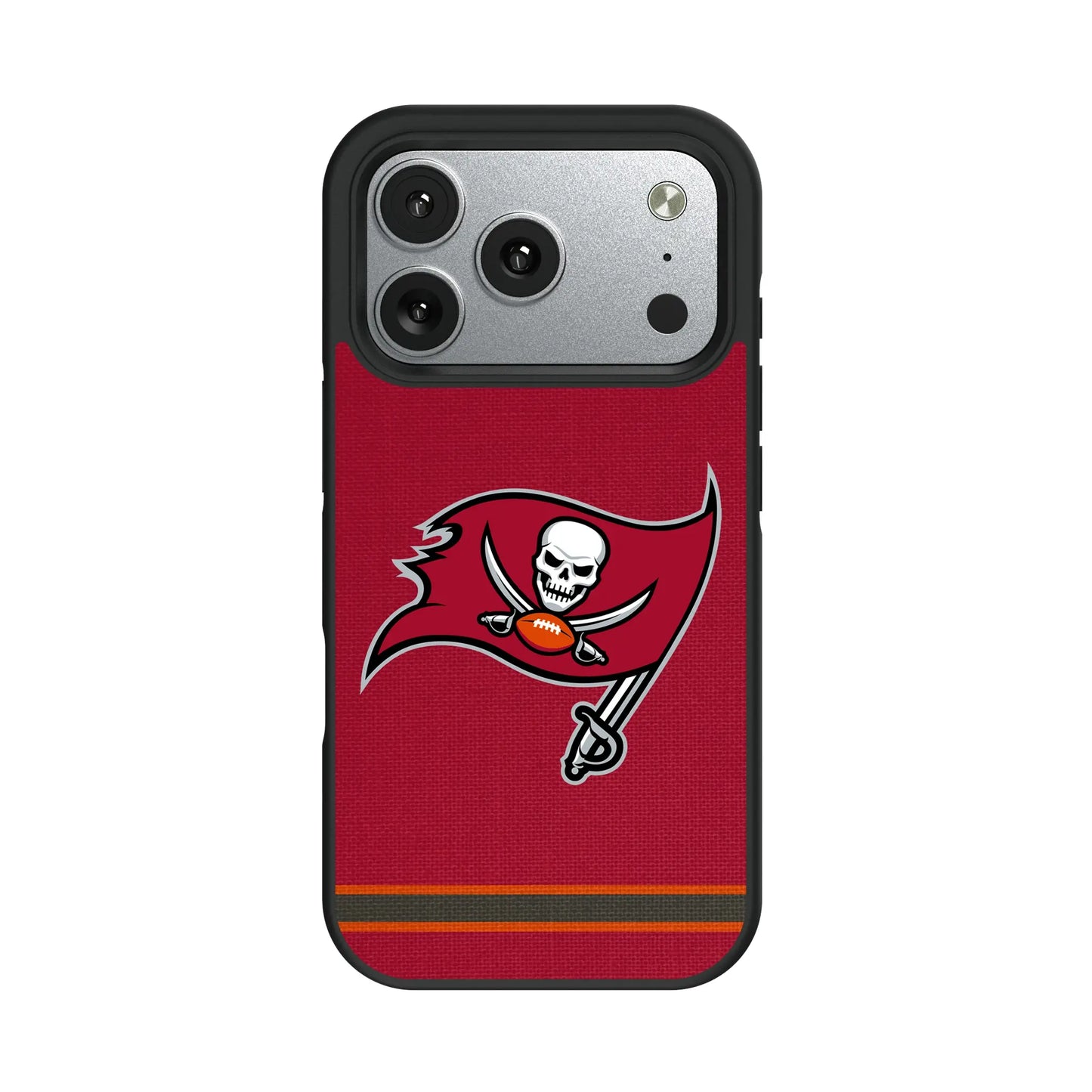 Tampa Bay Buccaneers Stripe Bump Phone Case for Apple iPhone
