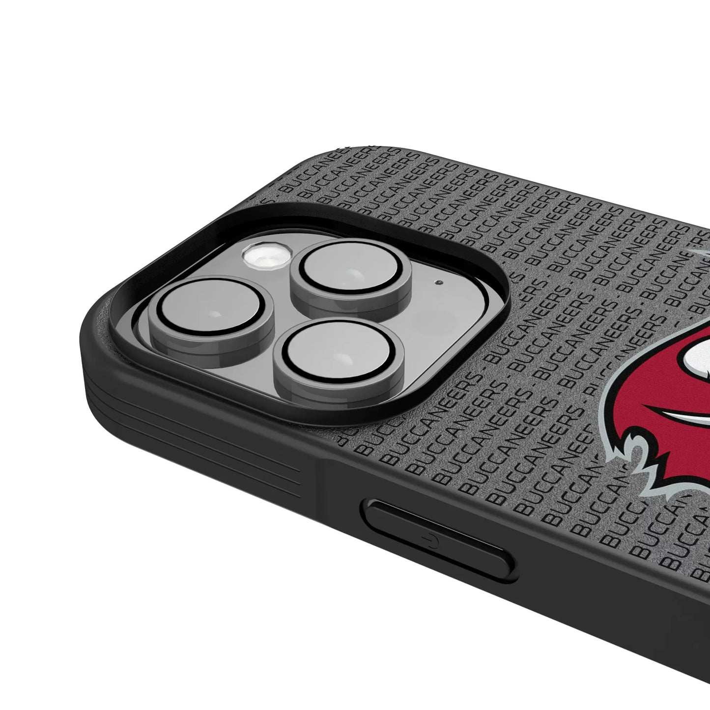 Tampa Bay Buccaneers Text Backdrop Bump Phone Case for Apple iPhone