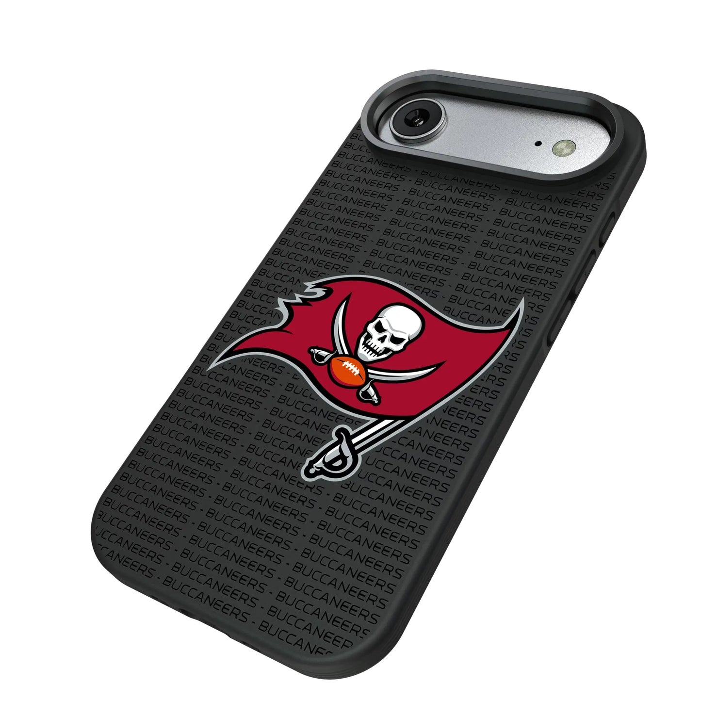 Tampa Bay Buccaneers Text Backdrop Bump Phone Case for Apple iPhone
