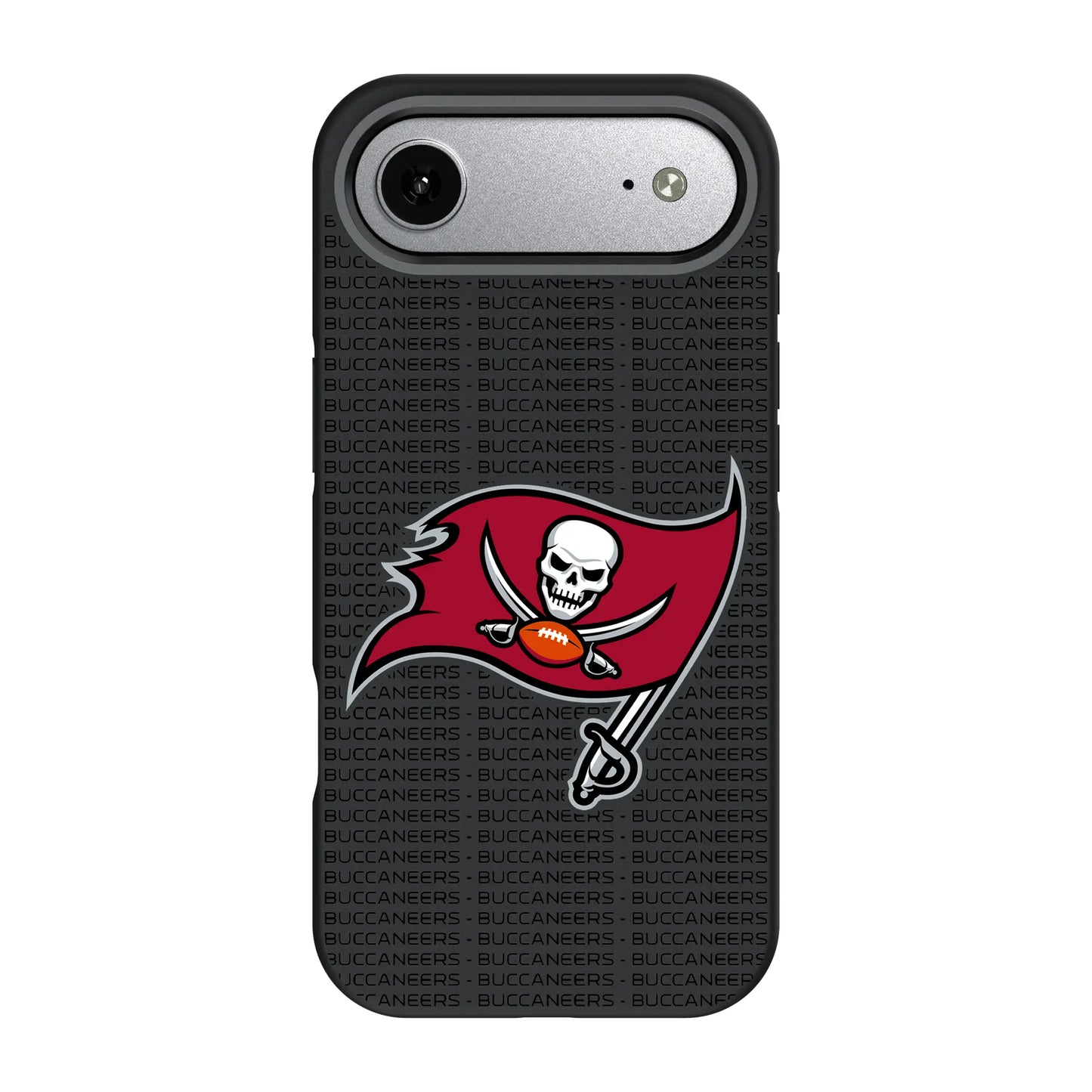 Tampa Bay Buccaneers Text Backdrop Bump Phone Case for Apple iPhone