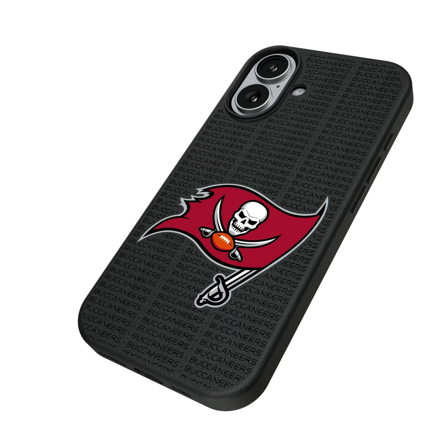 Tampa Bay Buccaneers Text Backdrop MagSafe Compatible Phone Case for Apple iPhone