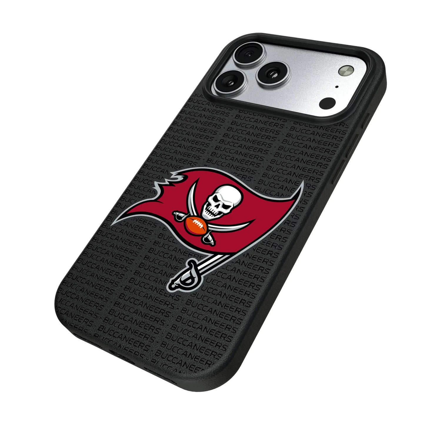 Tampa Bay Buccaneers Text Backdrop MagSafe Compatible Phone Case for Apple iPhone
