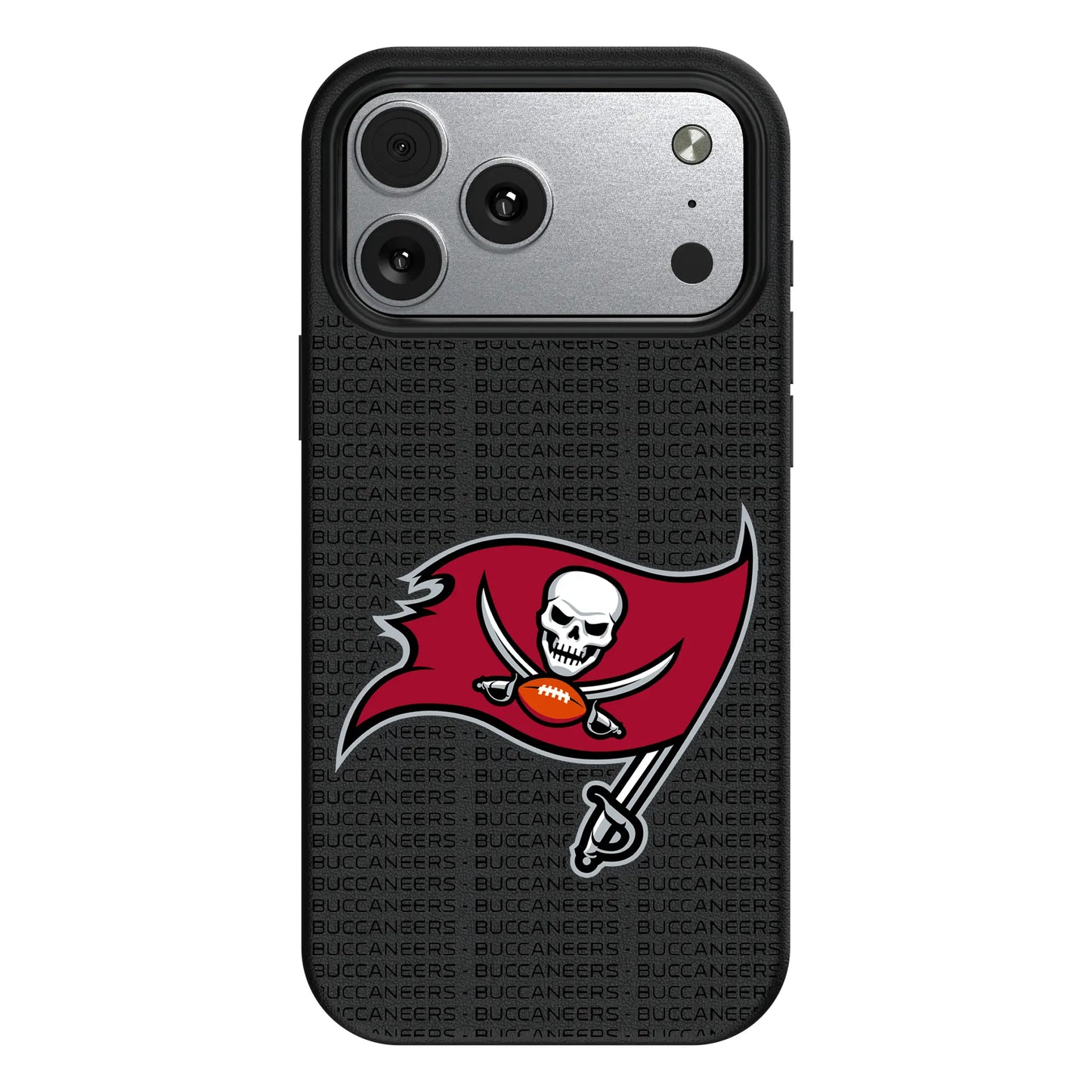 Tampa Bay Buccaneers Text Backdrop MagSafe Compatible Phone Case for Apple iPhone