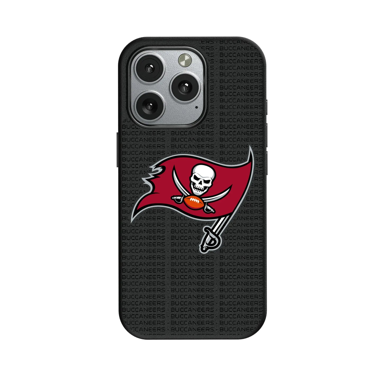 Tampa Bay Buccaneers Text Backdrop MagSafe Compatible Phone Case for Apple iPhone