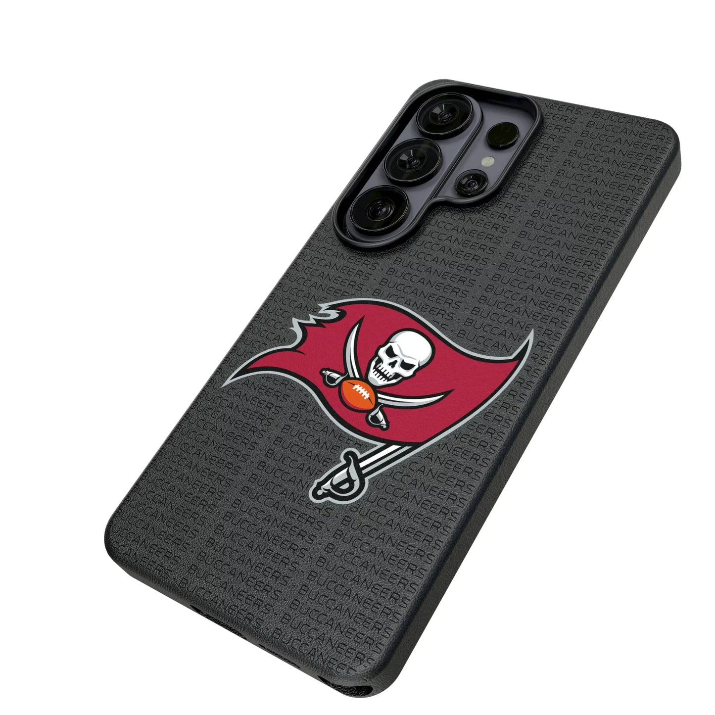 Tampa Bay Buccaneers Text Backdrop MagSafe Compatible Phone Case for Samsung Galaxy