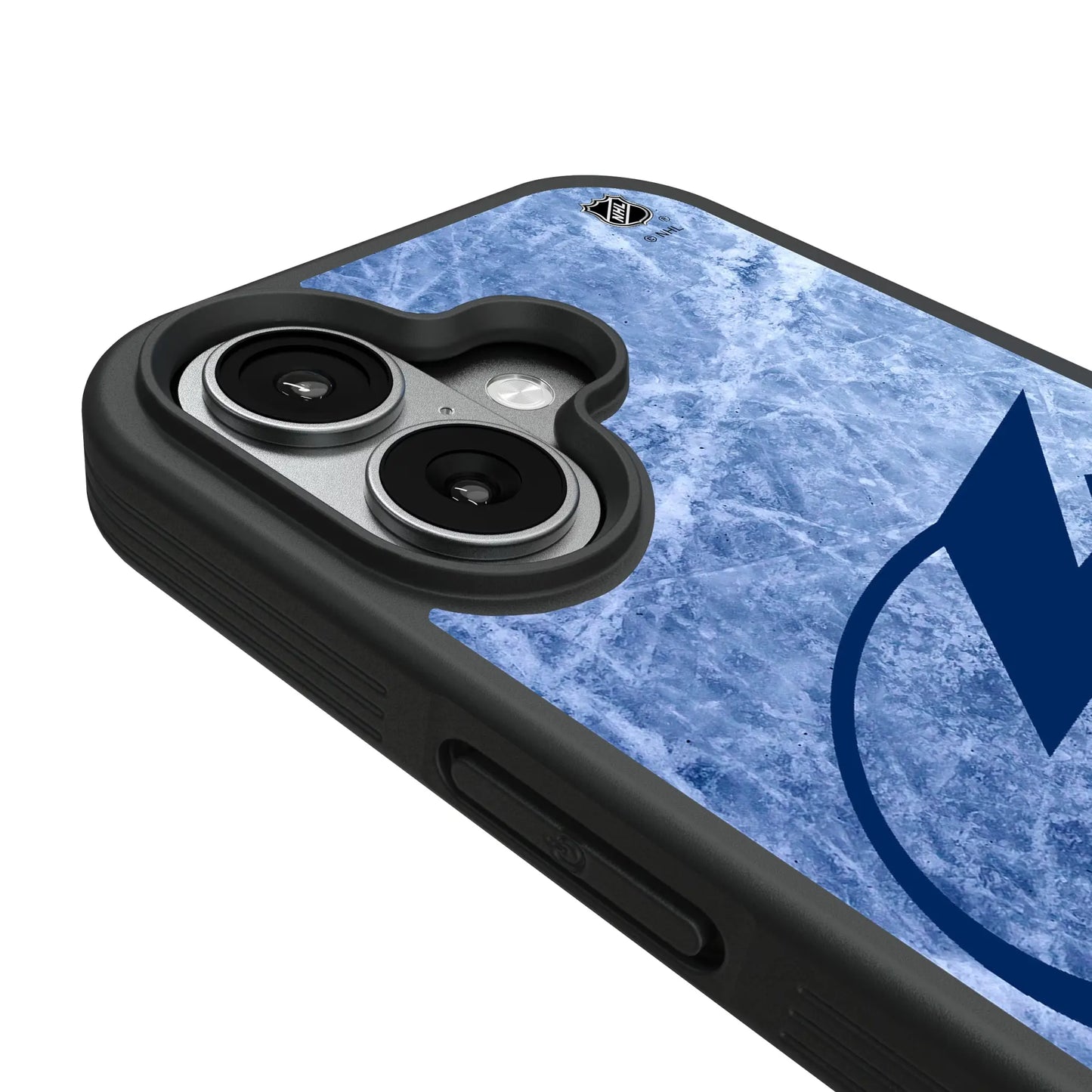 Tampa Bay Lightning Ice Wordmark Bump Phone Case for Apple iPhone