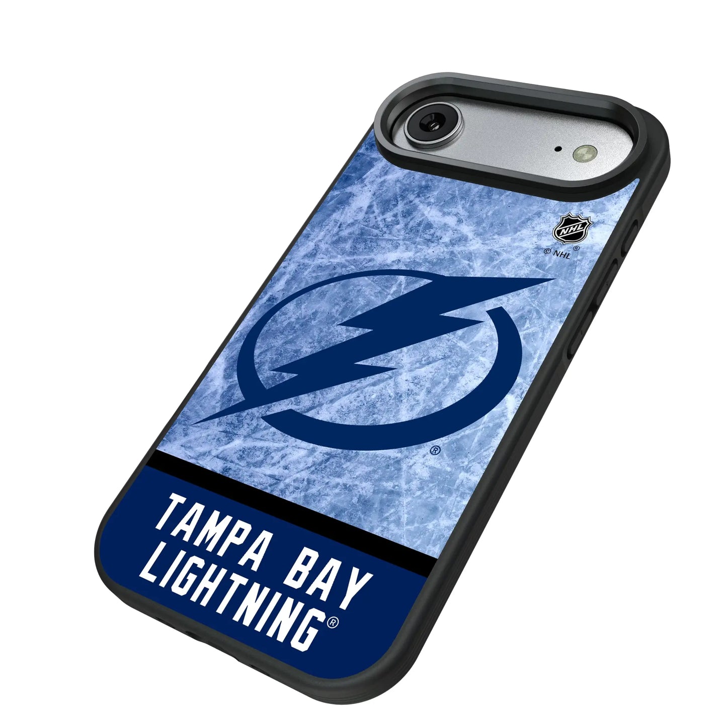 Tampa Bay Lightning Ice Wordmark Bump Phone Case for Apple iPhone