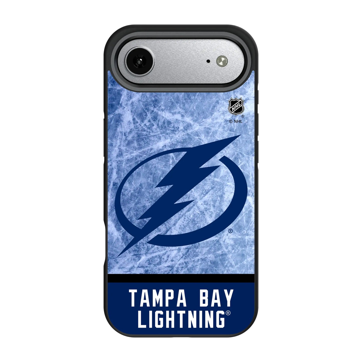 Tampa Bay Lightning Ice Wordmark Bump Phone Case for Apple iPhone