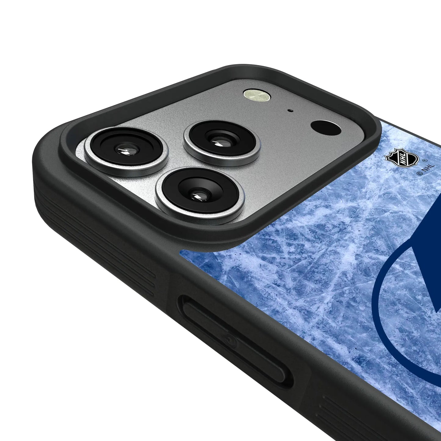 Tampa Bay Lightning Ice Wordmark Bump Phone Case for Apple iPhone