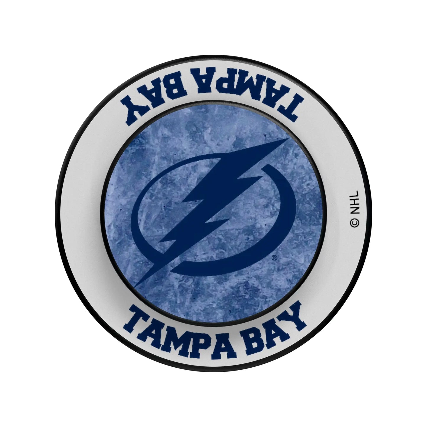 Tampa Bay Lightning Ice Wordmark PopSockets Magnetic Phone Grip and Stand
