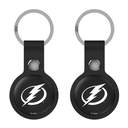 Tampa Bay Lightning Insignia Black Airtag Holder 2-Pack