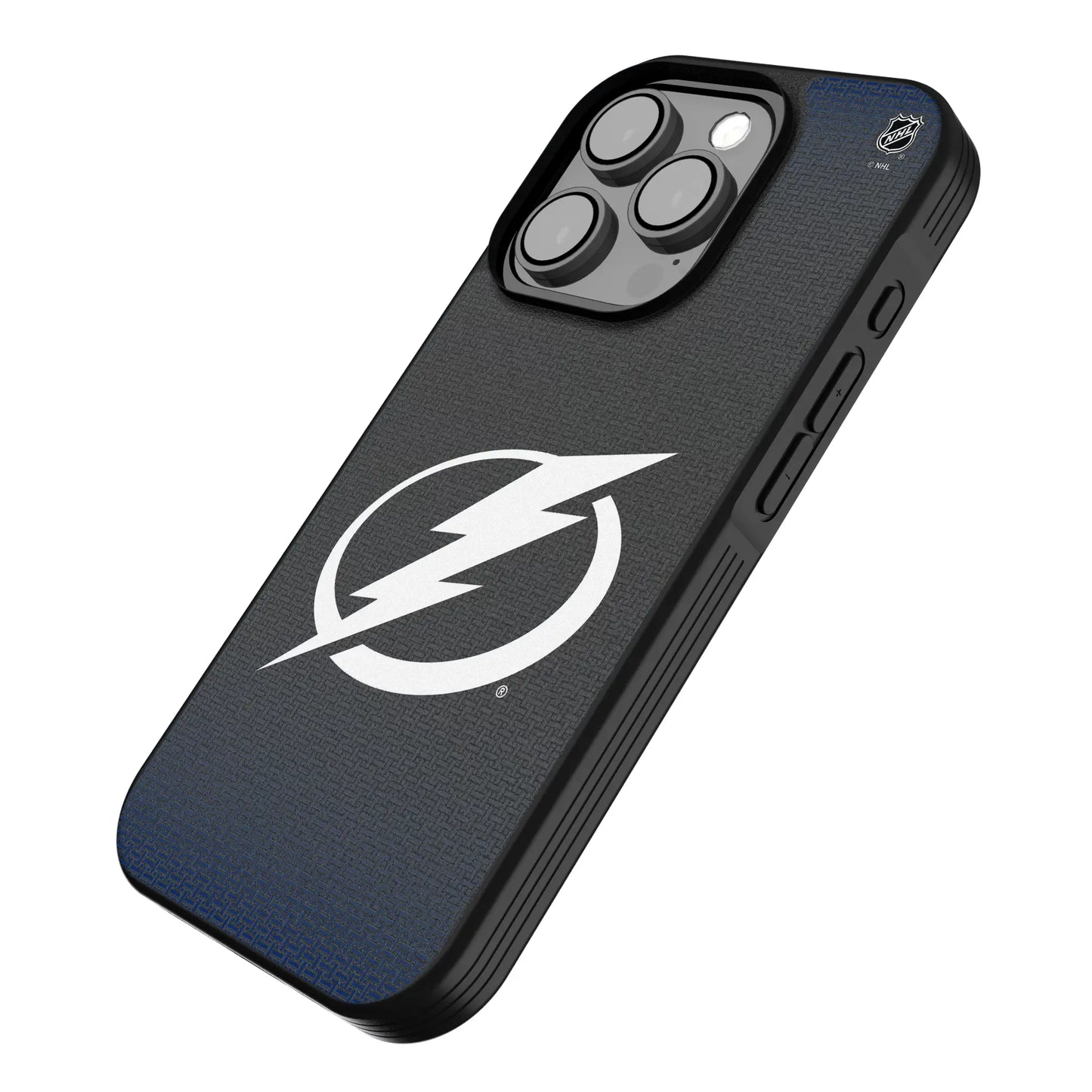 Tampa Bay Lightning Linen Bump Phone Case for Apple iPhone