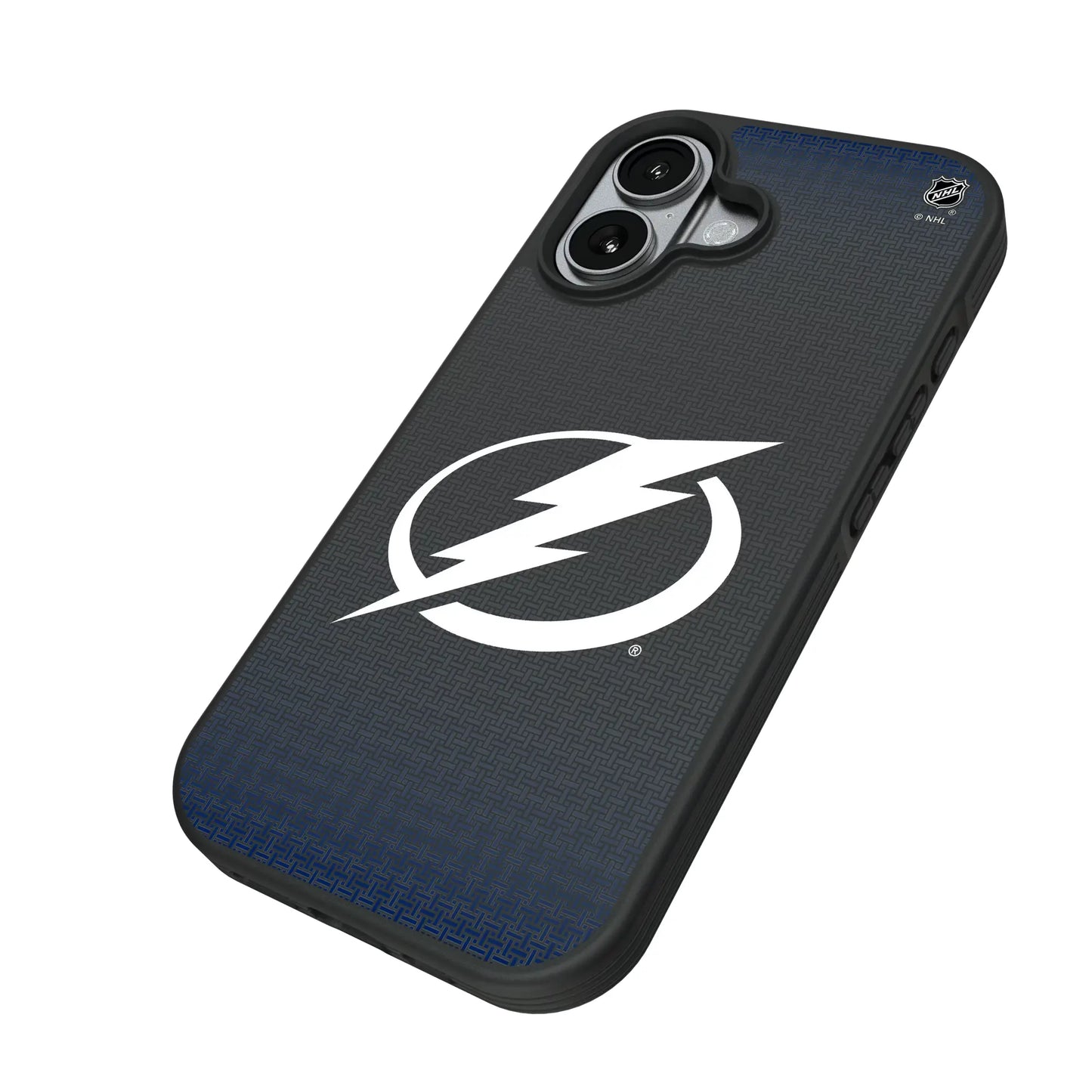 Tampa Bay Lightning Linen Bump Phone Case for Apple iPhone