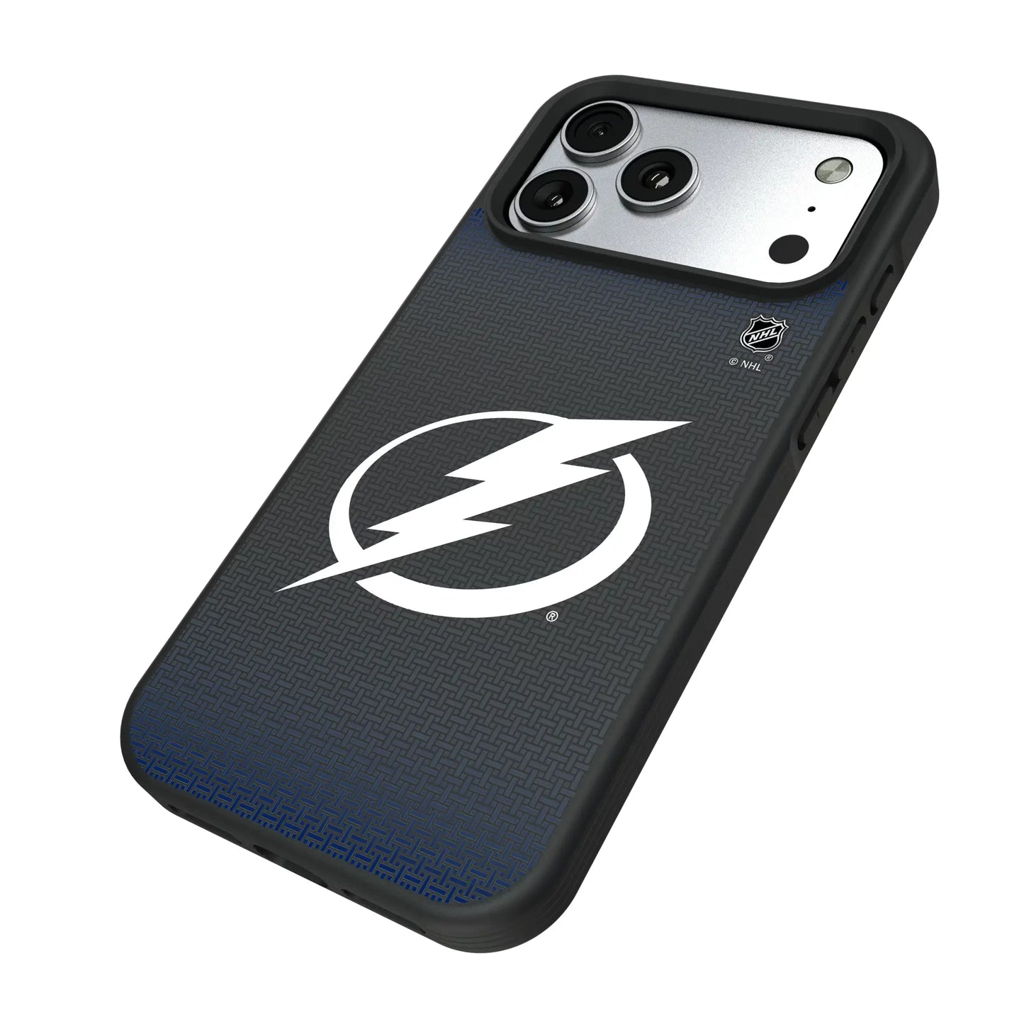Tampa Bay Lightning Linen Bump Phone Case for Apple iPhone