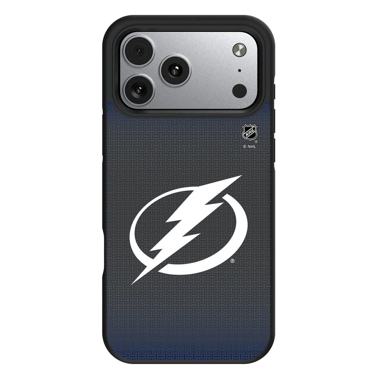 Tampa Bay Lightning Linen Bump Phone Case for Apple iPhone