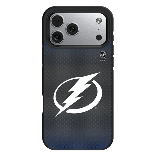 Tampa Bay Lightning Linen Bump Phone Case for Apple iPhone