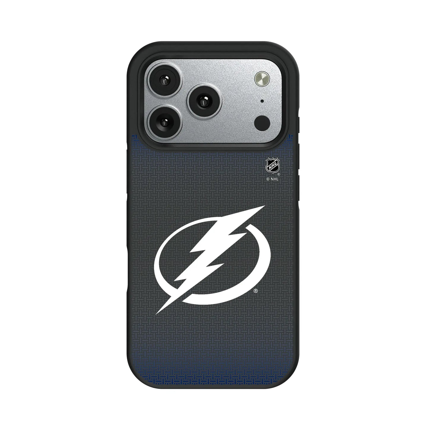 Tampa Bay Lightning Linen Bump Phone Case for Apple iPhone