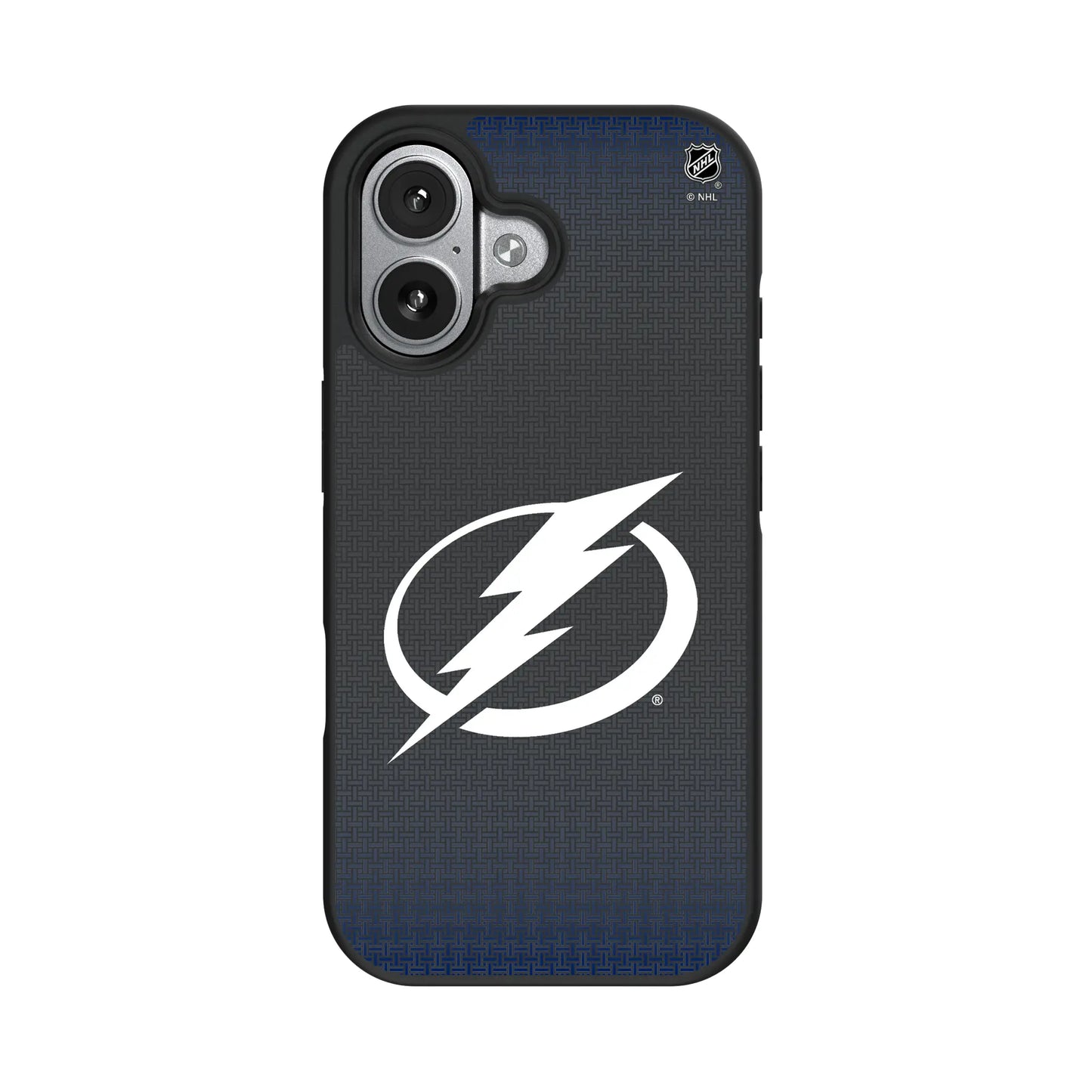 Tampa Bay Lightning Linen Bump Phone Case for Apple iPhone