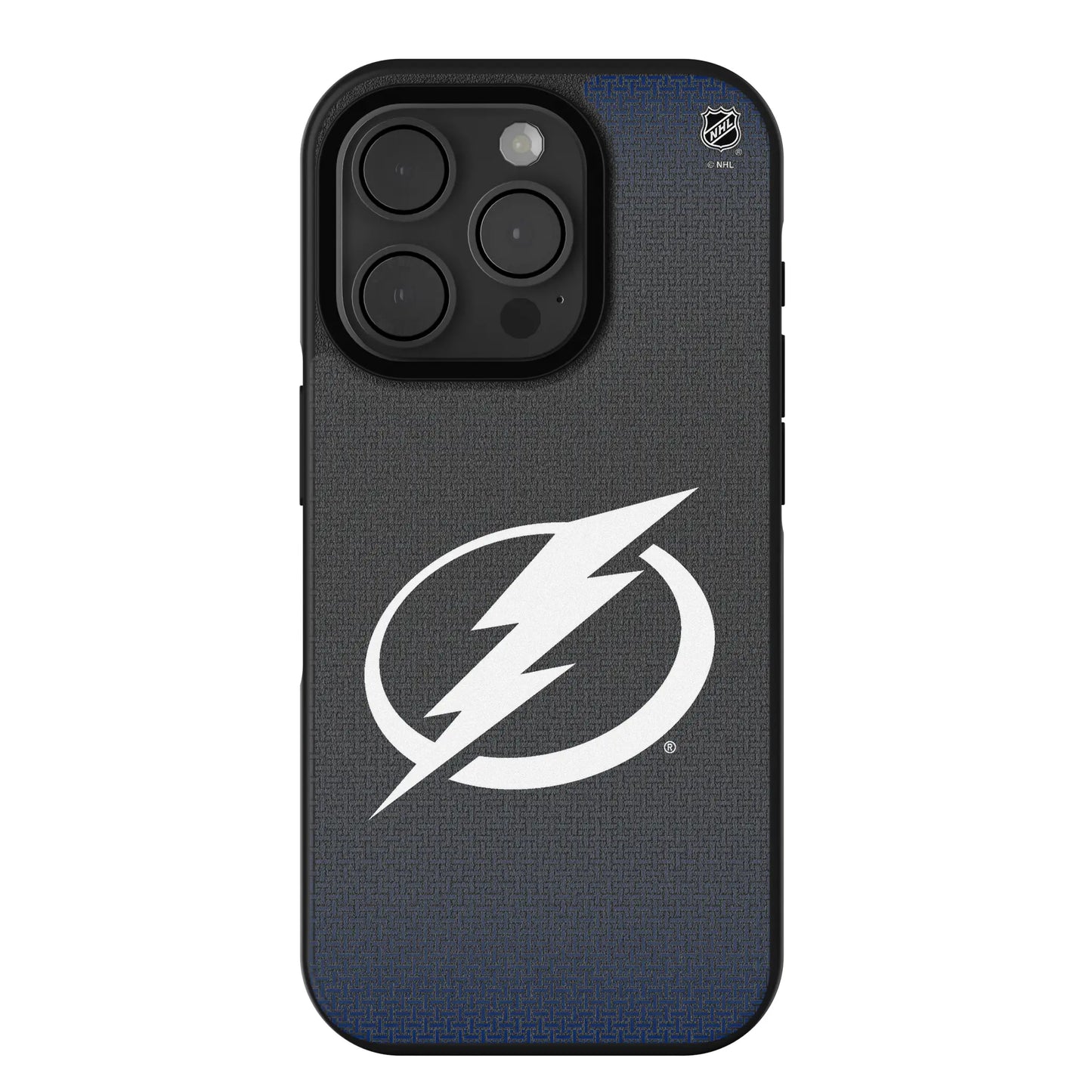 Tampa Bay Lightning Linen Bump Phone Case for Apple iPhone