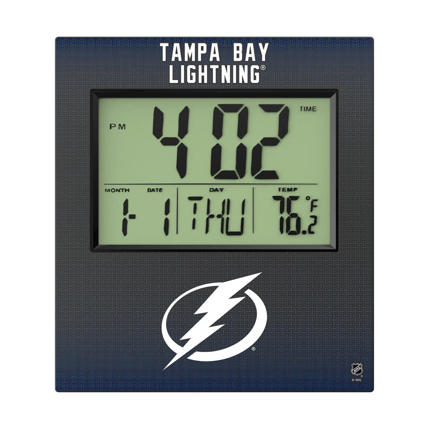 Tampa Bay Lightning Linen Wall Clock
