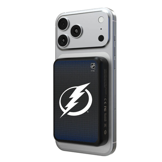 Tampa Bay Lightning Linen Wireless Mag Power Bank
