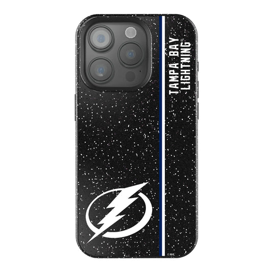 Tampa Bay Lightning Sidebar Black Bling Phone Case for Apple iPhone