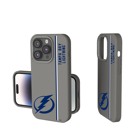 Tampa Bay Lightning Sidebar Soft Touch Phone Case for Apple iPhone