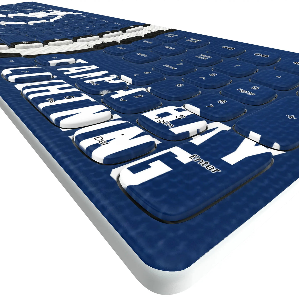 Tampa Bay Lightning Stripe Curved Wireless Keyboard