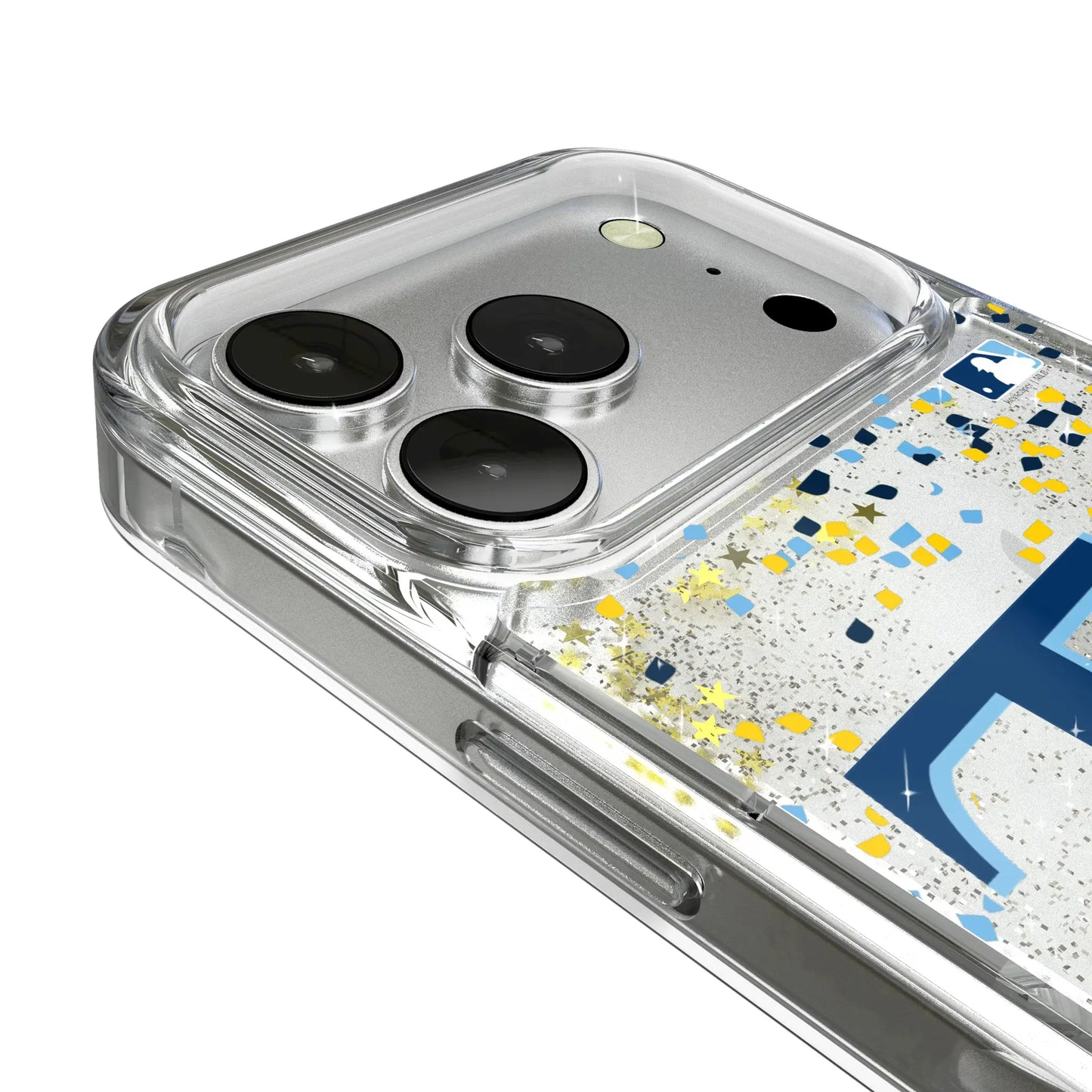 Tampa Bay Rays Confetti Glitter Phone Case for Apple iPhone