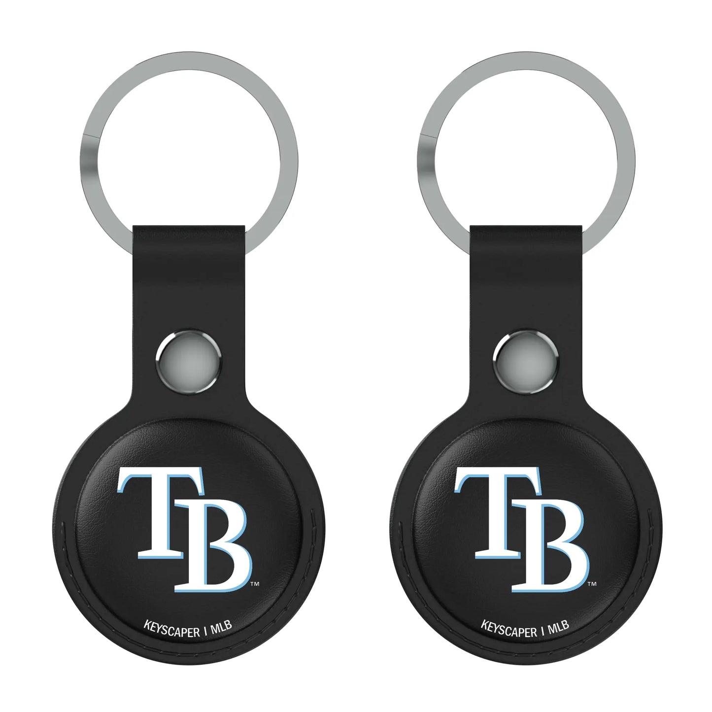 Tampa Bay Rays Insignia Black Airtag Holder 2-Pack