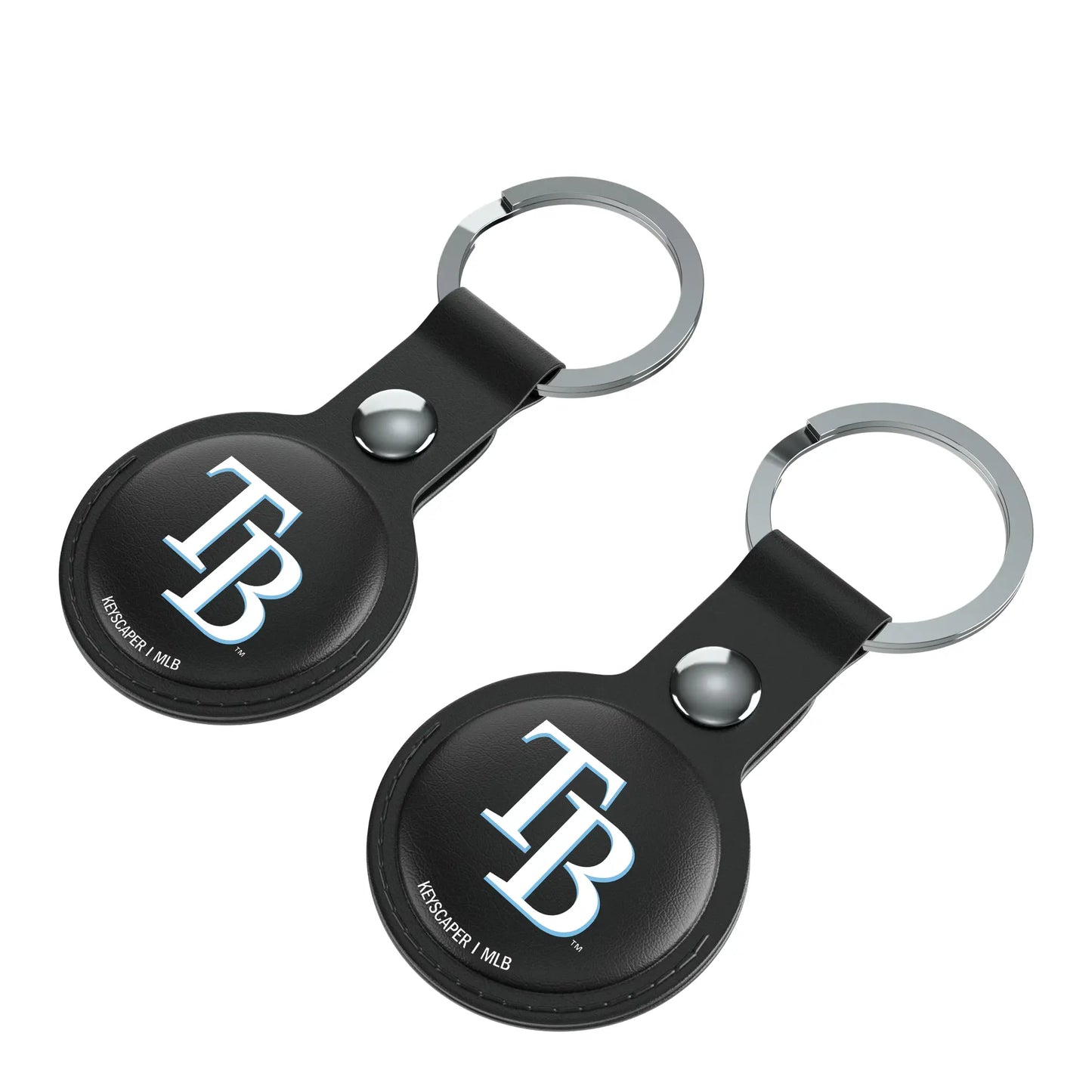 Tampa Bay Rays Insignia Black Airtag Holder 2-Pack