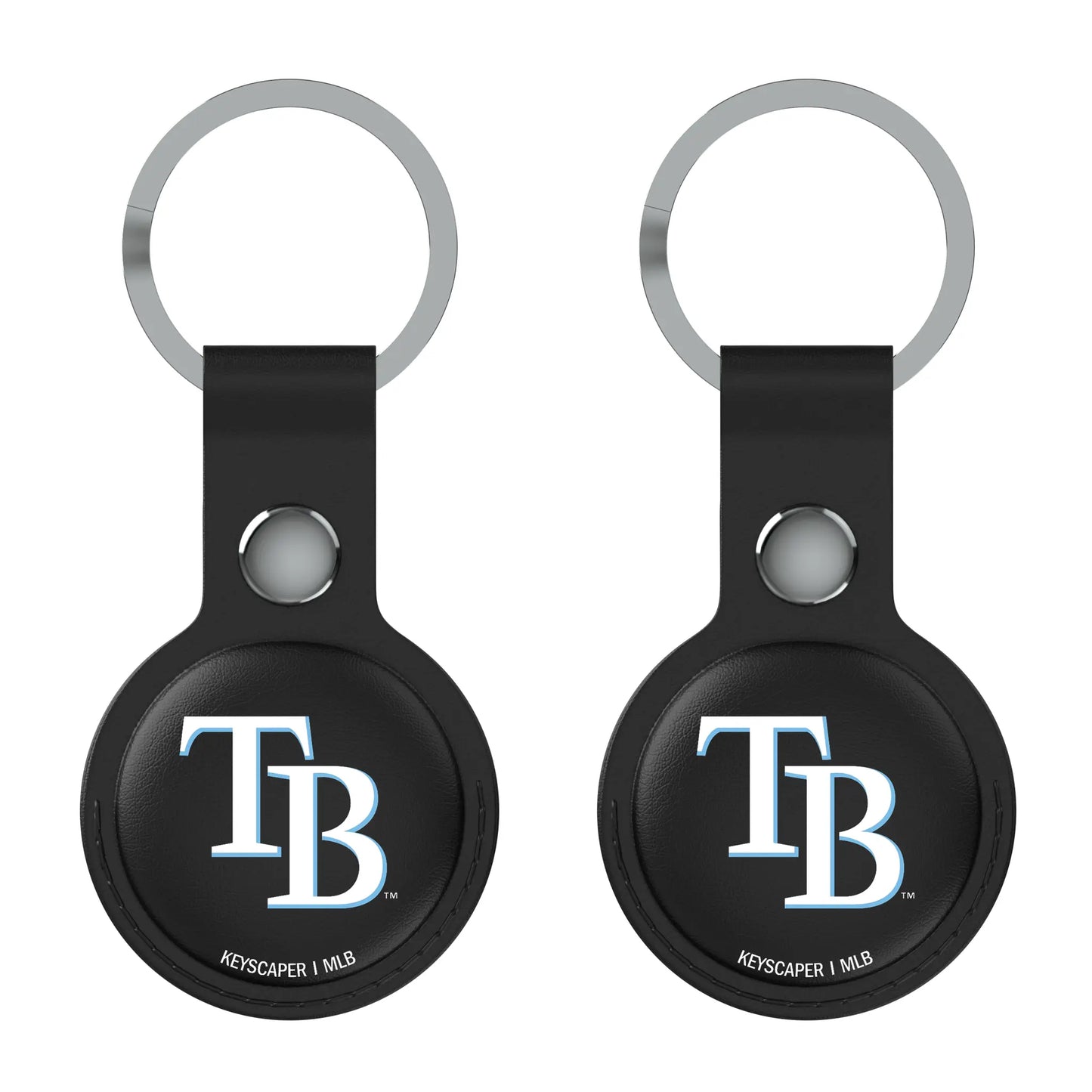 Tampa Bay Rays Insignia Black Airtag Holder 2-Pack