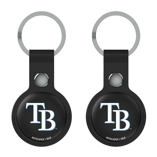 Tampa Bay Rays Insignia Black Airtag Holder 2-Pack