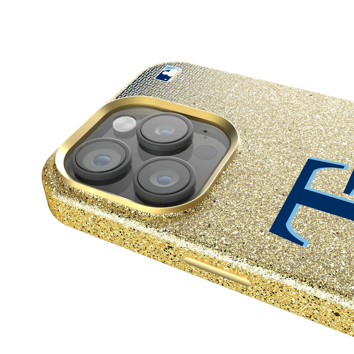 Tampa Bay Rays Linen Bling Phone Case for Apple iPhone