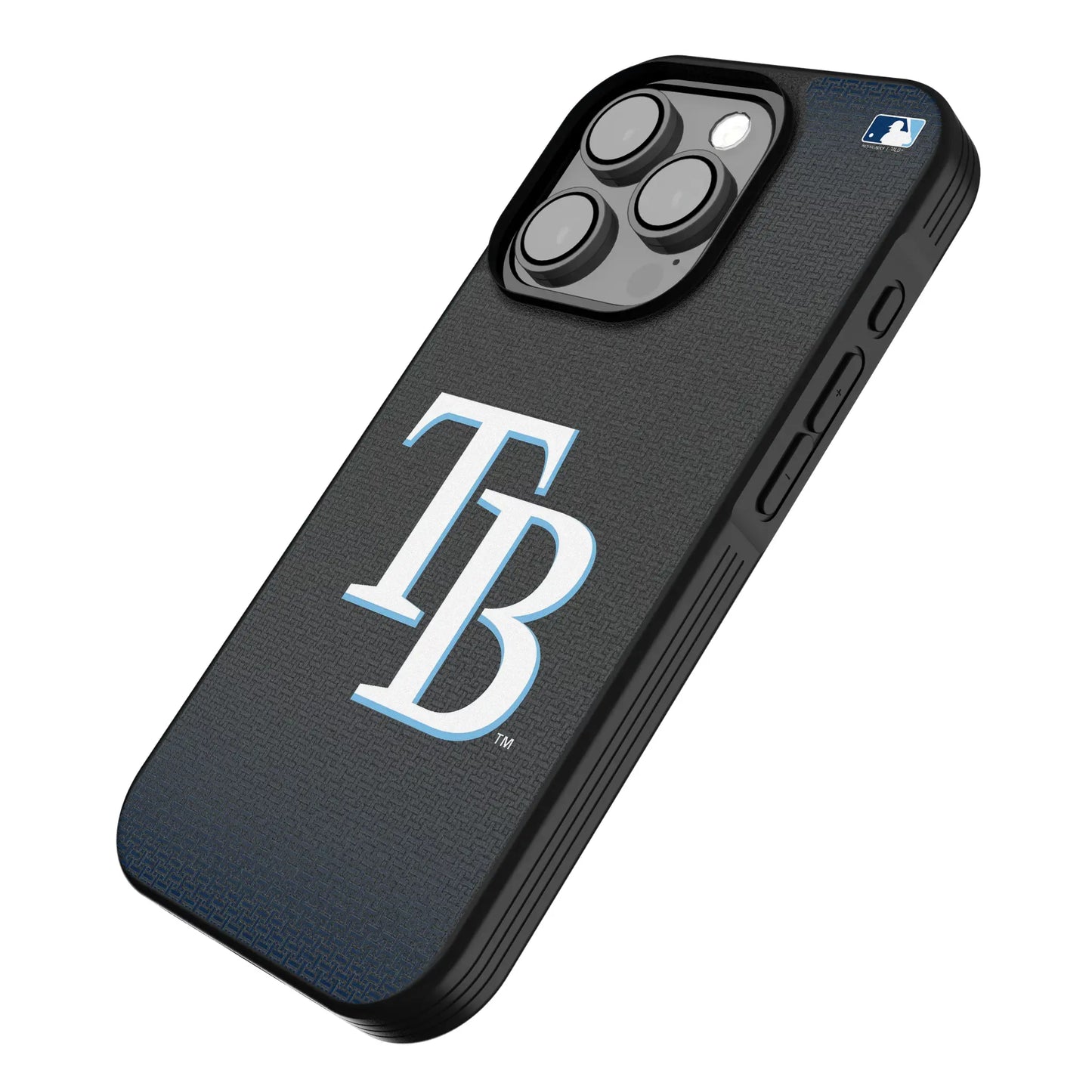 Tampa Bay Rays Linen Bump Phone Case for Apple iPhone