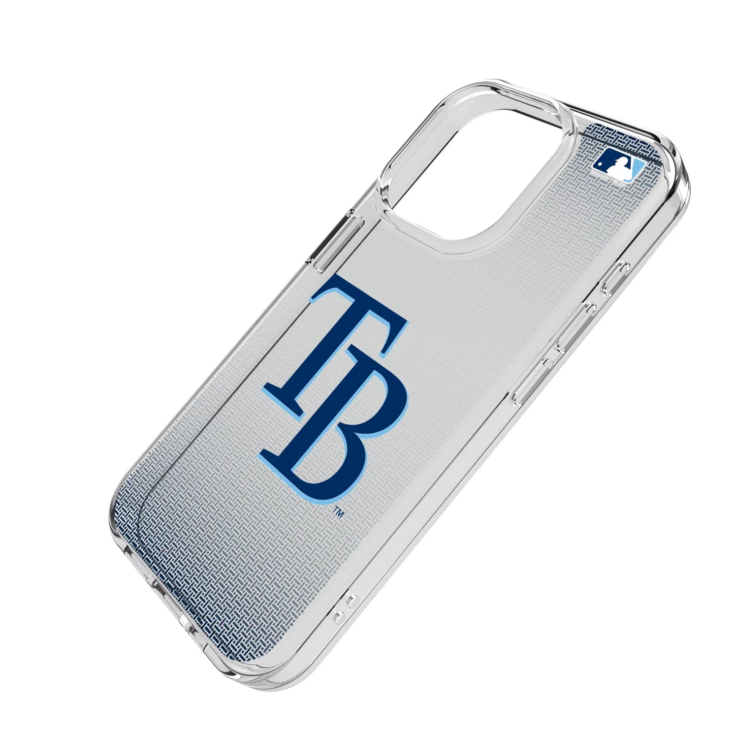 Tampa Bay Rays Linen Clear Phone Case for Apple iPhone