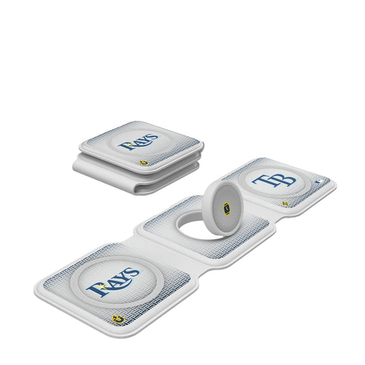 Tampa Bay Rays Linen Foldable 3 in 1 Charger