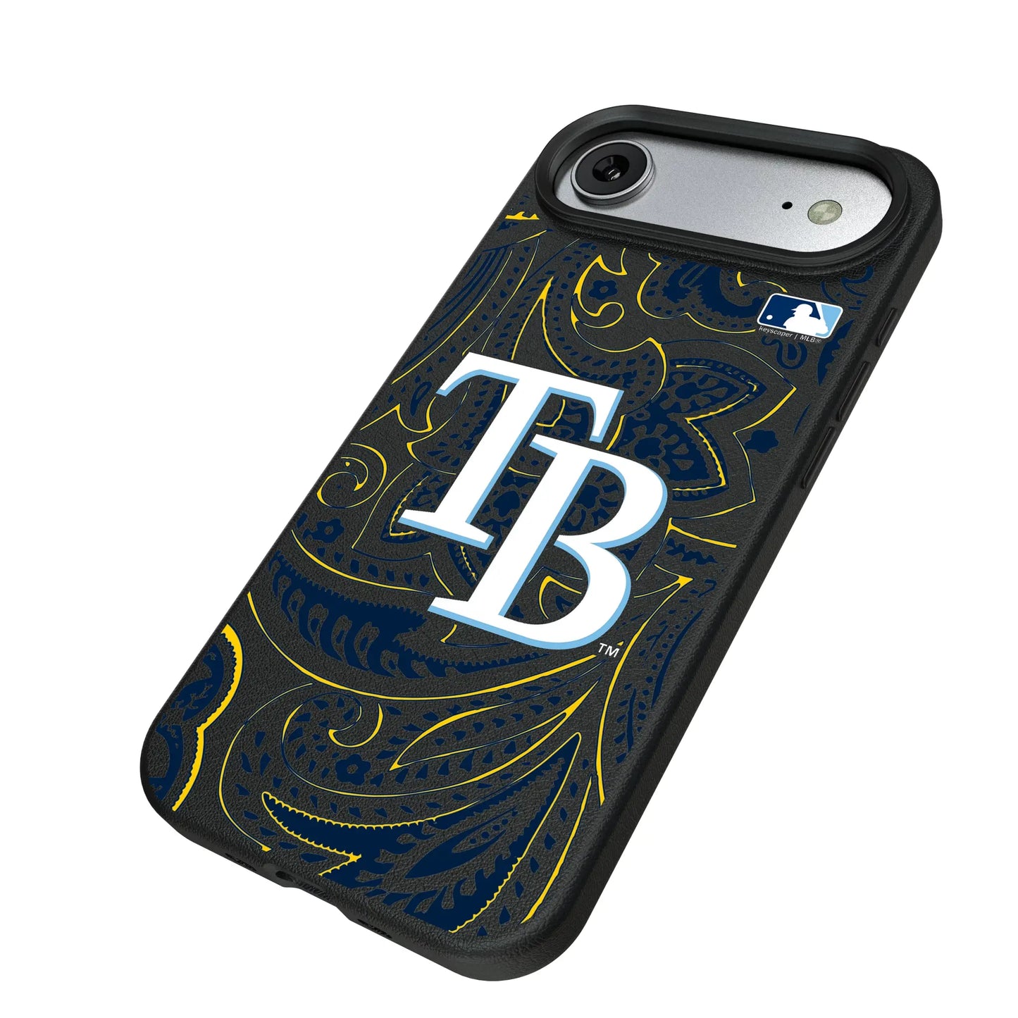 Tampa Bay Rays Paisley MagSafe Compatible Phone Case for Apple iPhone